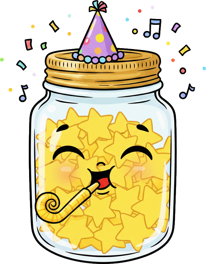 Celebrating star character